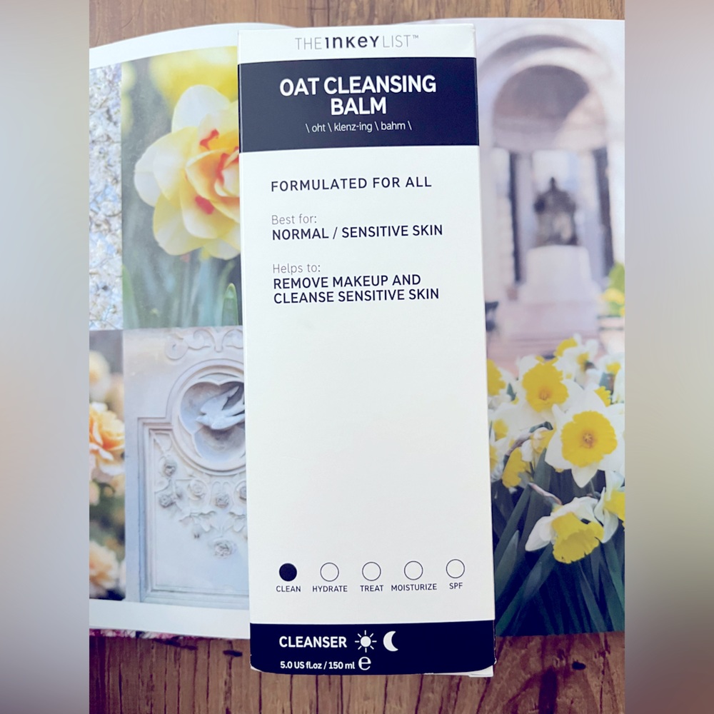 The Inkey List Oat Cleansing Balm